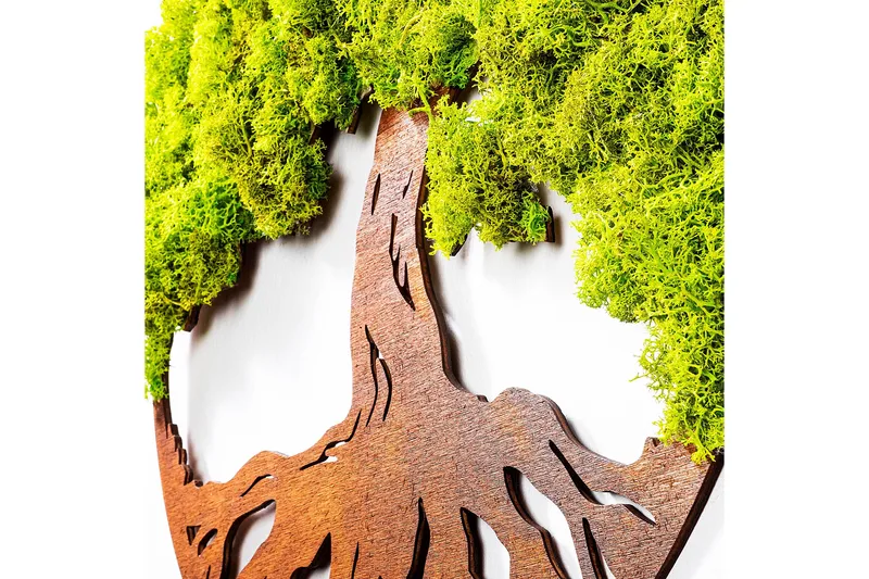 Tree Of Life 3 Canvasbilde - 44x44 cm - Innredning - Bilder & kunst - Lerretsbilder