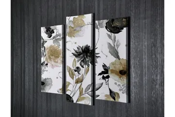 Veggdekorasjon Canvas Bilde 3-delt - Innredning - Bilder & kunst - Lerretsbilder