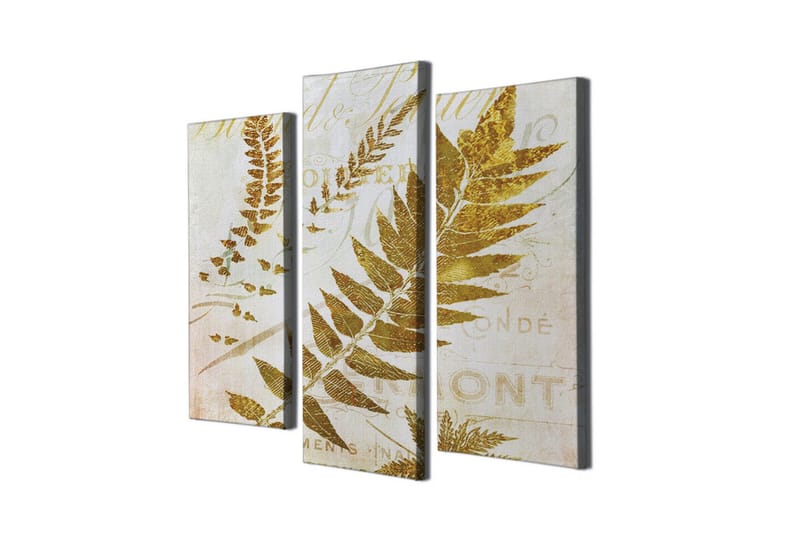 Veggdekorasjon Canvas Bilde 3-delt, undefined