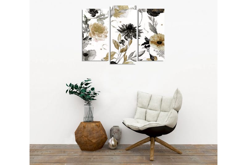 Veggdekorasjon Canvas Bilde 3-delt - Innredning - Bilder & kunst - Lerretsbilder
