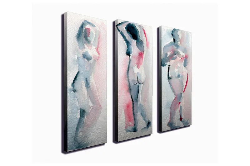 Veggdekorasjon Canvas Bilde 3-delt, undefined