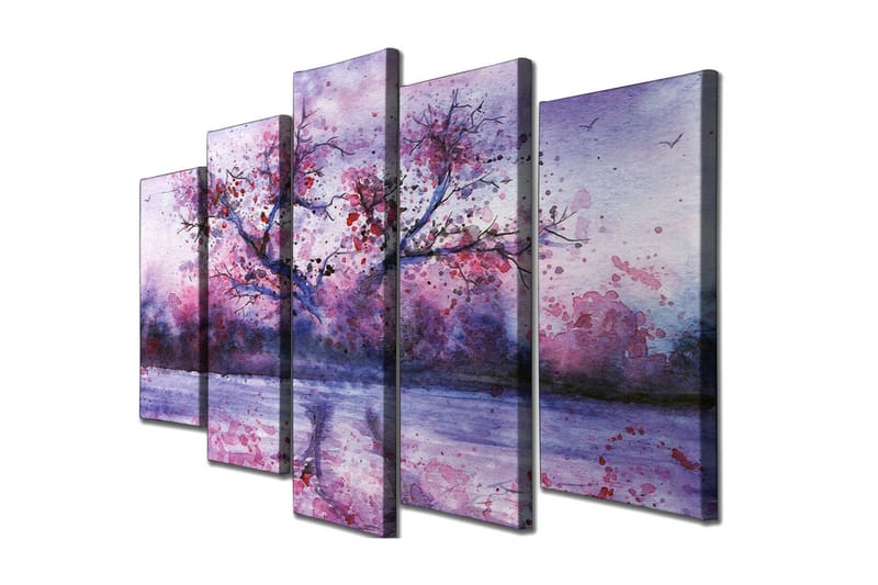 Veggdekorasjon Canvas Bilde 5-delt, undefined