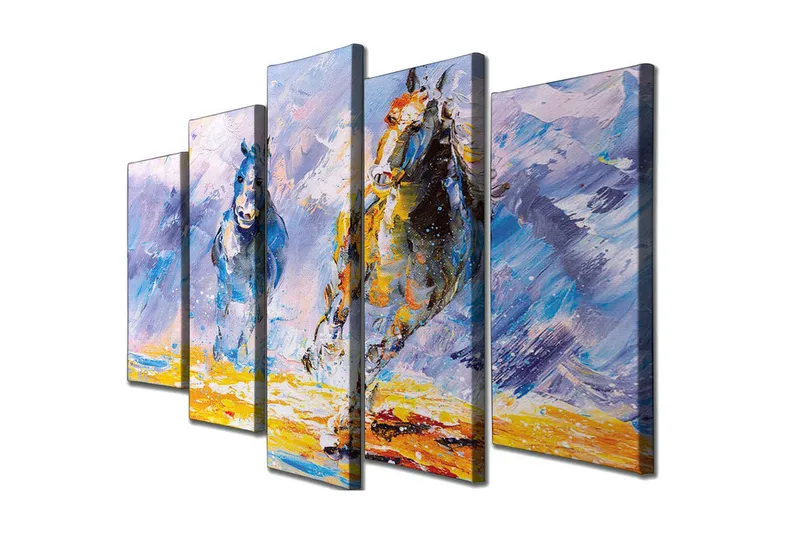 Veggdekorasjon Canvas Bilde 5-delt, undefined