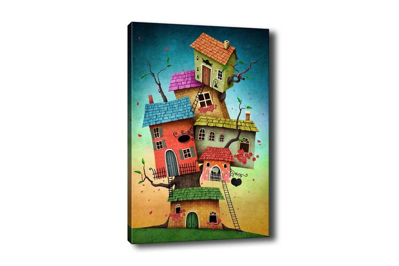 Veggdekorasjon Canvas Bilde - Innredning - Bilder & kunst - Lerretsbilder