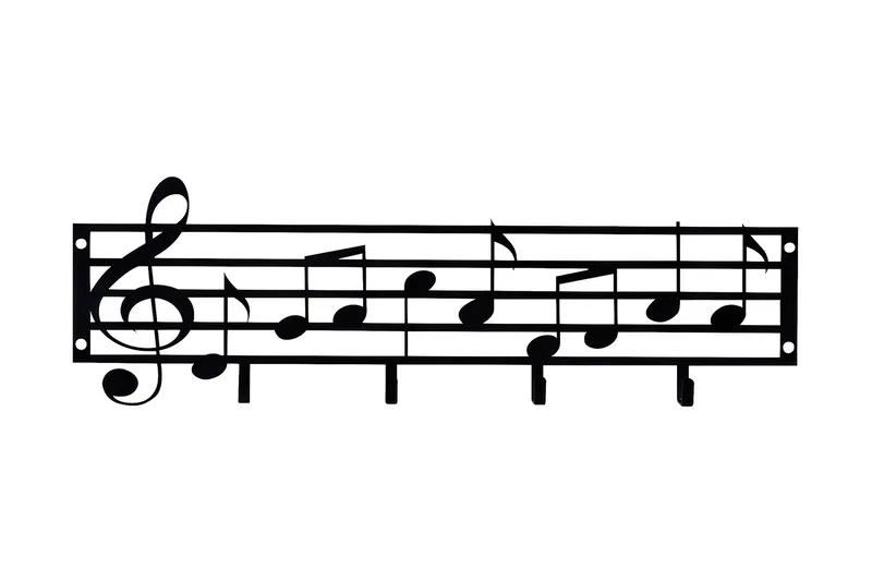 Veggdekorasjon Knagger - Innredning - Bilder & kunst - Lerretsbilder