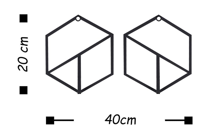 Veggdekorasjon Knagger - Innredning - Bilder & kunst - Lerretsbilder