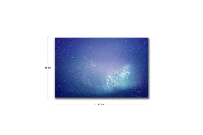 Veggdekorasjon LED-belysning Canvas Bilde - Innredning - Bilder & kunst - Lerretsbilder