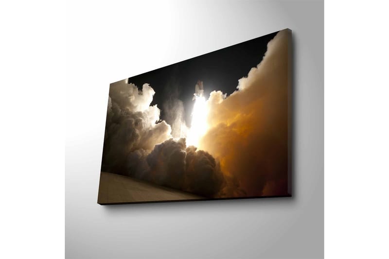 Veggdekorasjon LED-belysning Canvas Bilde - Innredning - Bilder & kunst - Lerretsbilder
