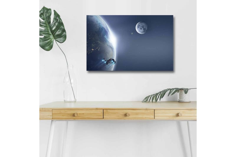 Veggdekorasjon LED-belysning Canvas Bilde - Innredning - Bilder & kunst - Lerretsbilder