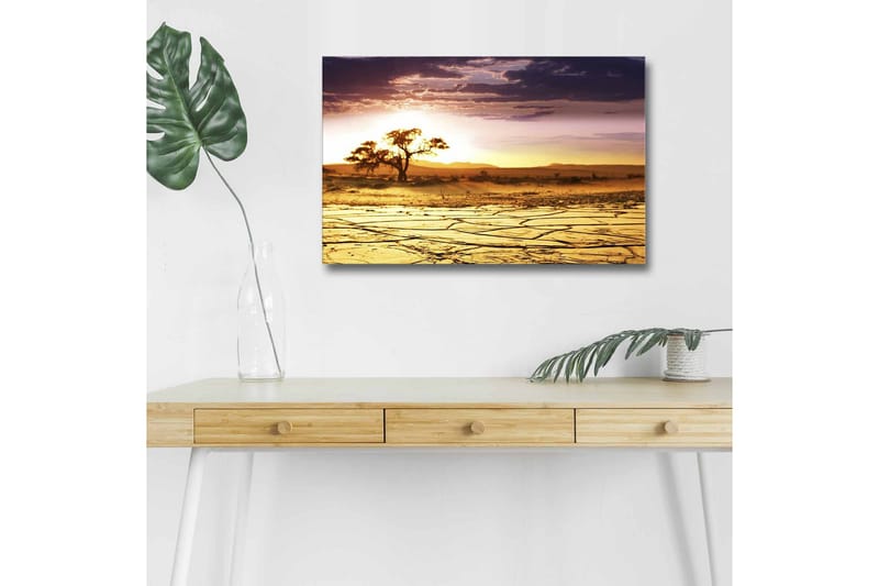 Veggdekorasjon LED-belysning Canvas Bilde - Innredning - Bilder & kunst - Lerretsbilder