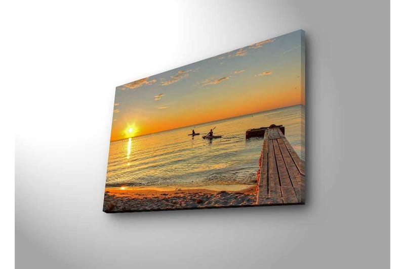 Veggdekorasjon LED-belysning Canvas Bilde - Lerretsbilder