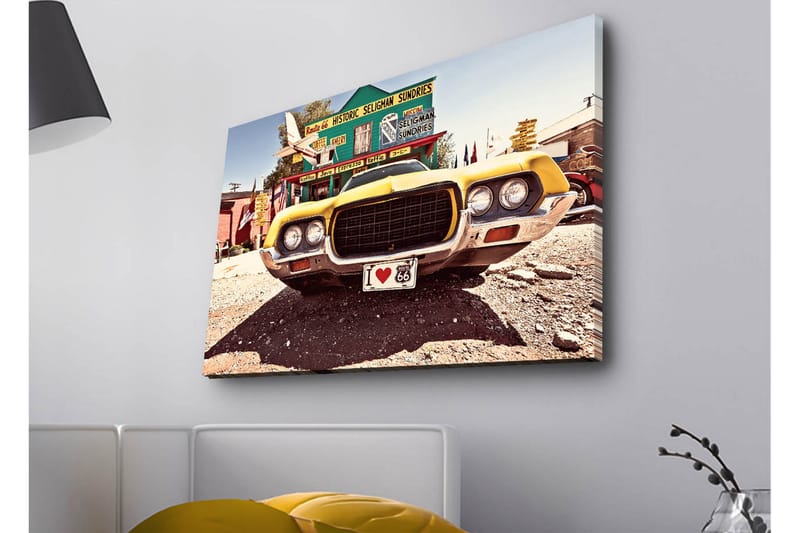 Veggdekorasjon LED-belysning Canvas Bilde - Innredning - Bilder & kunst - Lerretsbilder