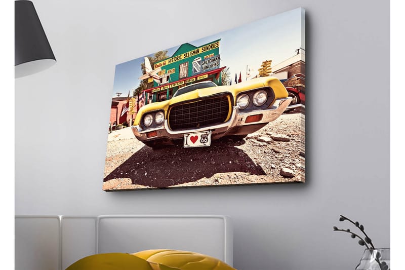 Veggdekorasjon LED-belysning Canvas Bilde - Lerretsbilder