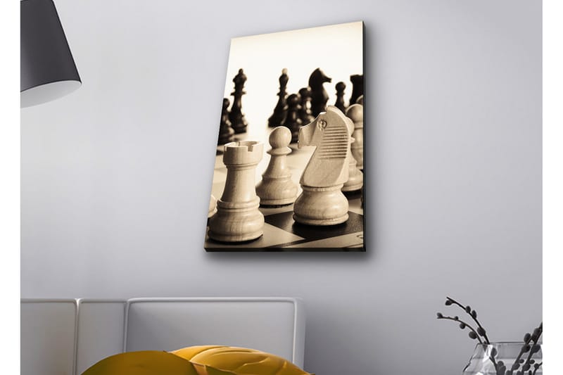 Veggdekorasjon LED-belysning Canvas Bilde - Innredning - Bilder & kunst - Lerretsbilder