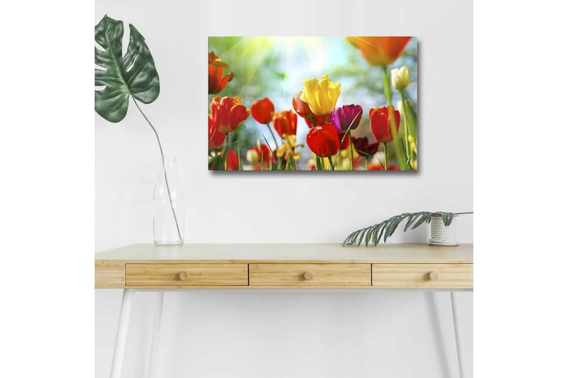 Veggdekorasjon LED-belysning Canvas Bilde - Innredning - Bilder & kunst - Lerretsbilder
