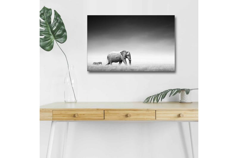 Veggdekorasjon LED-belysning Canvas Bilde - Innredning - Bilder & kunst - Lerretsbilder