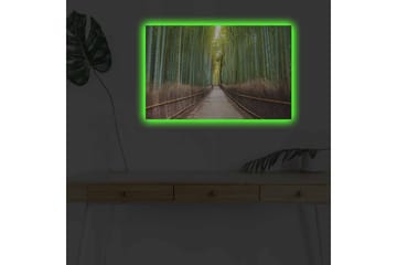 Veggdekorasjon LED-belysning Canvas Bilde - Innredning - Bilder & kunst - Lerretsbilder