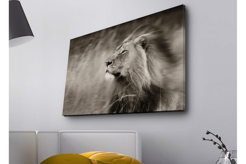 Veggdekorasjon LED-belysning Canvas Bilde - Innredning - Bilder & kunst - Lerretsbilder