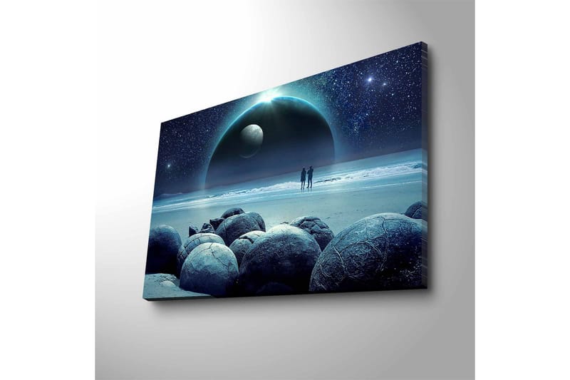 Veggdekorasjon LED-belysning Canvas Bilde - Innredning - Bilder & kunst - Lerretsbilder