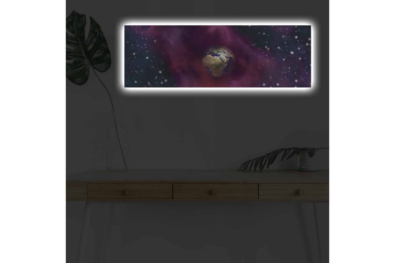 Veggdekorasjon LED-belysning Canvas Bilde - Innredning - Bilder & kunst - Lerretsbilder