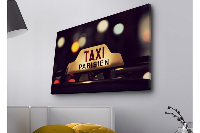 Veggdekorasjon LED-belysning Canvas Bilde - Innredning - Bilder & kunst - Lerretsbilder