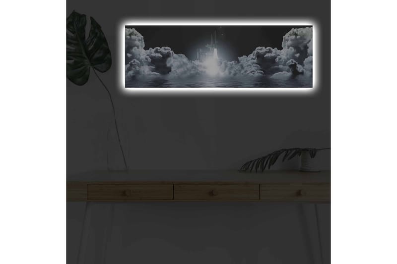 Veggdekorasjon LED-belysning Canvas Bilde - Innredning - Bilder & kunst - Lerretsbilder