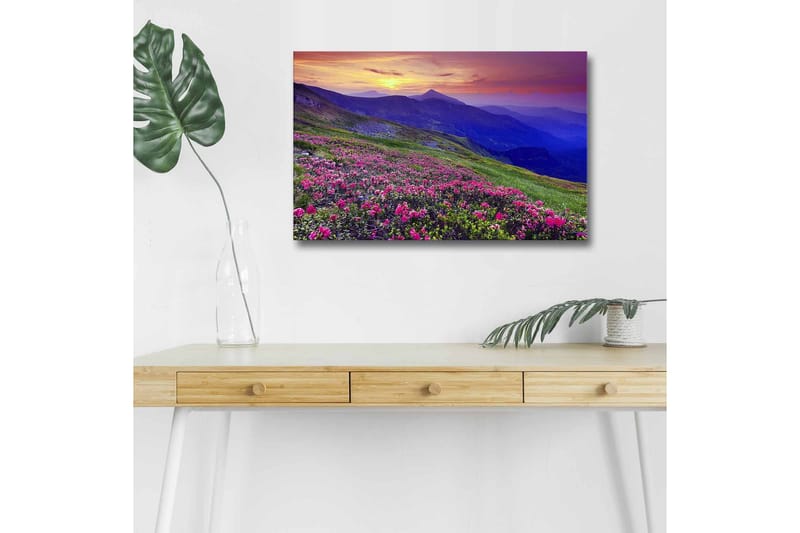 Veggdekorasjon LED-belysning Canvas Bilde - Innredning - Bilder & kunst - Lerretsbilder