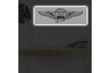 Veggdekorasjon LED-belysning Canvas Bilde - Innredning - Bilder & kunst - Lerretsbilder