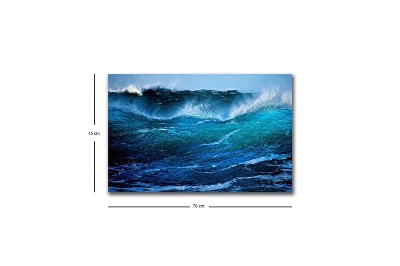 Veggdekorasjon LED-belysning Canvas Bilde - Innredning - Bilder & kunst - Lerretsbilder