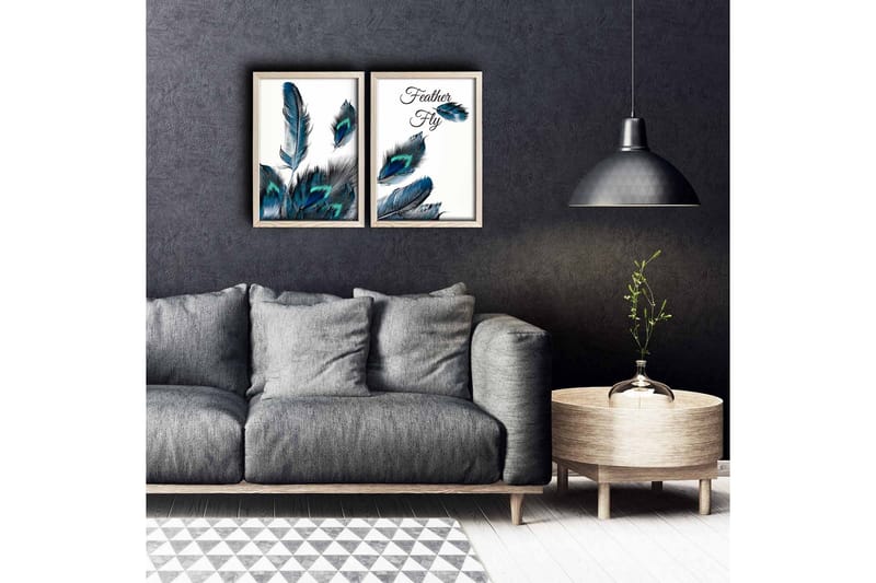 Veggdekorasjon MDF Bilde 2-delt, undefined