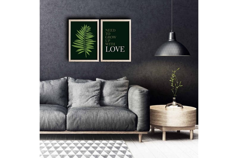 Veggdekorasjon MDF Bilde 2-delt, undefined