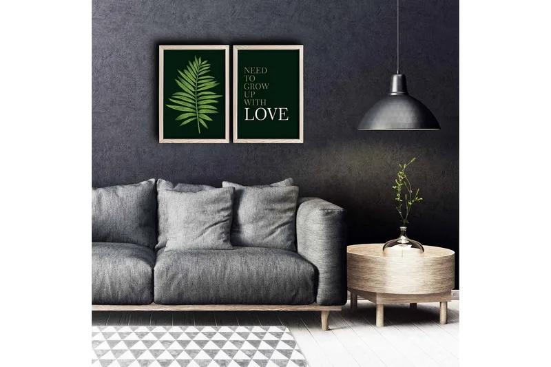 Veggdekorasjon MDF Bilde 2-delt, undefined