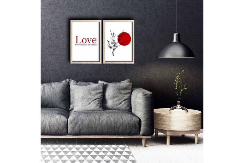 Veggdekorasjon MDF Bilde 2-delt, undefined