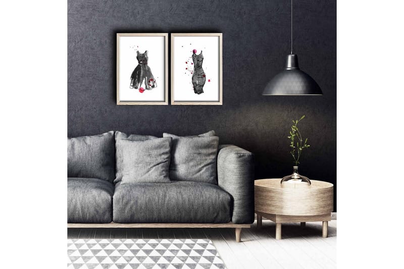 Veggdekorasjon MDF Bilde 2-delt, undefined