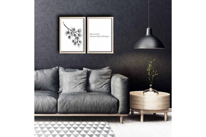 Veggdekorasjon MDF Bilde 2-delt, undefined