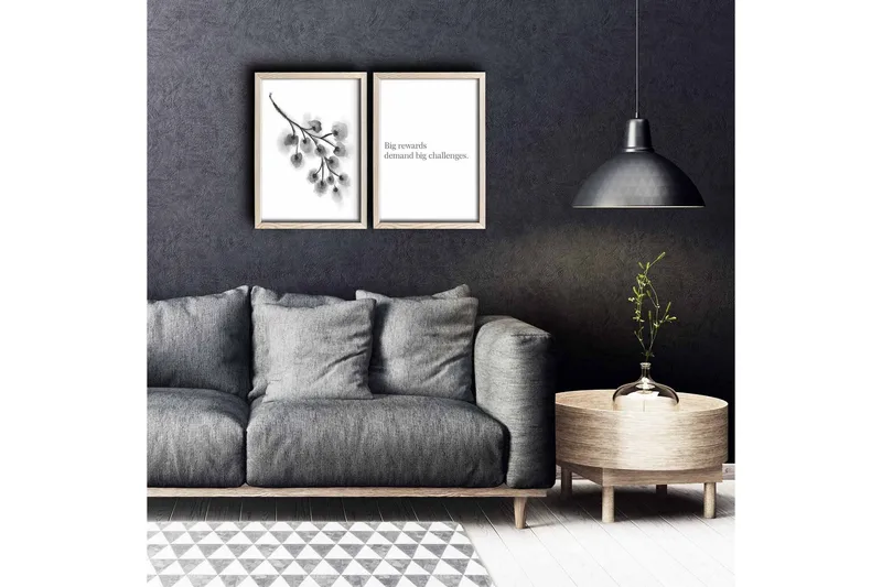 Veggdekorasjon MDF Bilde 2-delt, undefined