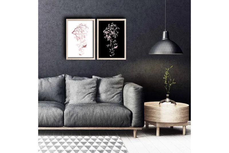 Veggdekorasjon MDF Bilde 2-delt, undefined