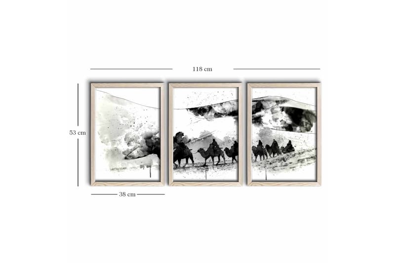Veggdekorasjon MDF Bilde - Innredning - Bilder & kunst - Lerretsbilder