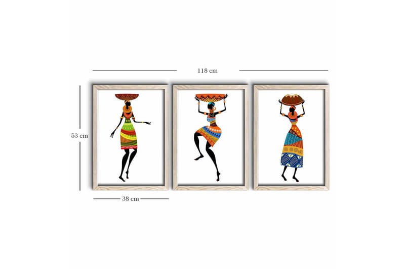 Veggdekorasjon MDF Bilde - Innredning - Bilder & kunst - Lerretsbilder