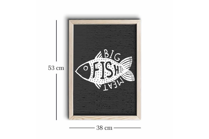 Veggdekorasjon MDF Bilde - Innredning - Bilder & kunst - Lerretsbilder