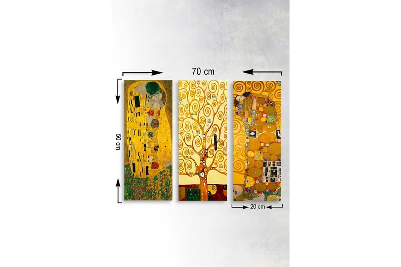 Veggdekorasjon MDF Bilde - Innredning - Bilder & kunst - Lerretsbilder