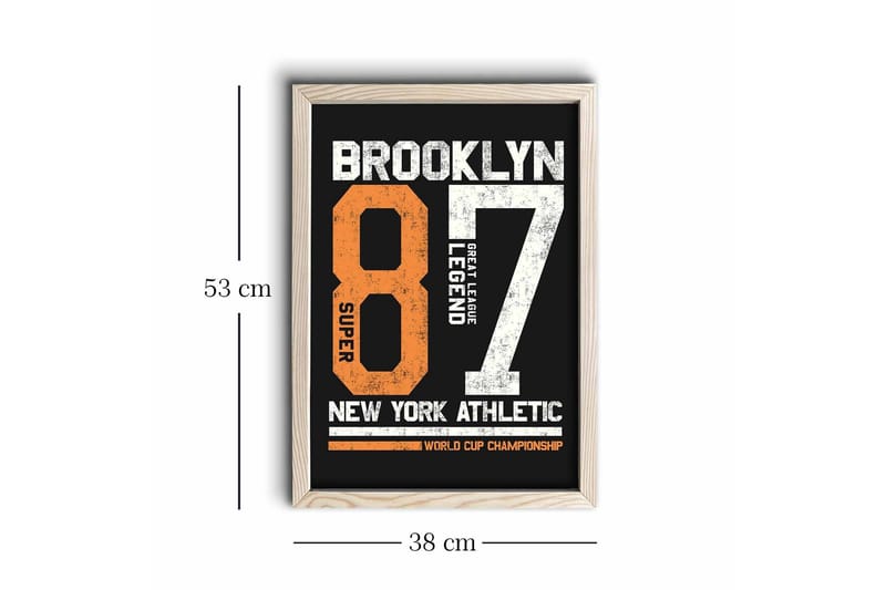 Veggdekorasjon MDF Bilde - Innredning - Bilder & kunst - Lerretsbilder