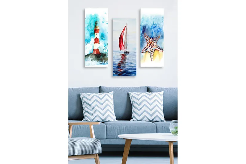 Veggdekorasjon MDF Bilde - Innredning - Bilder & kunst - Lerretsbilder