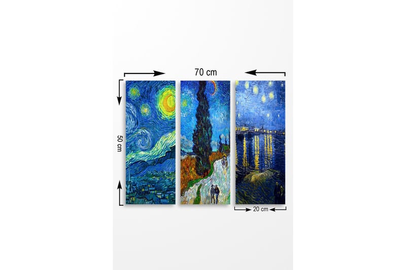 Veggdekorasjon MDF Bilde - Innredning - Bilder & kunst - Lerretsbilder