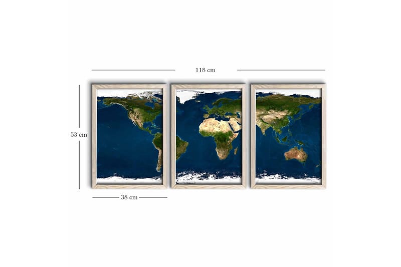 Veggdekorasjon MDF Bilde - Innredning - Bilder & kunst - Lerretsbilder
