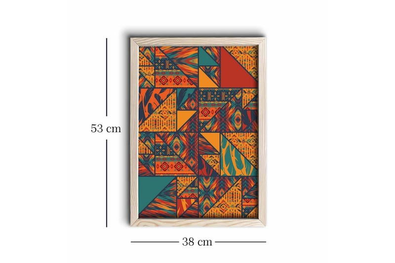 Veggdekorasjon MDF Bilde - Innredning - Bilder & kunst - Lerretsbilder