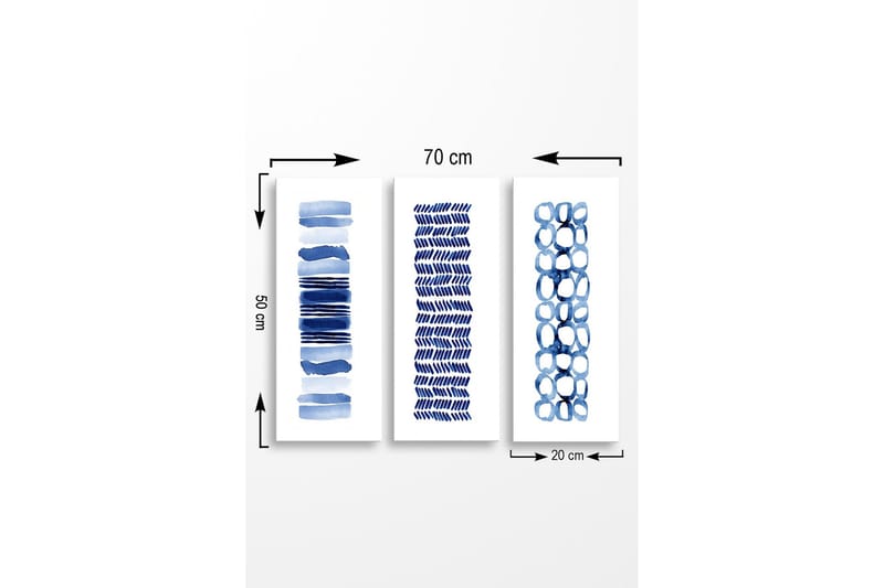 Veggdekorasjon MDF Bilde - Innredning - Bilder & kunst - Lerretsbilder