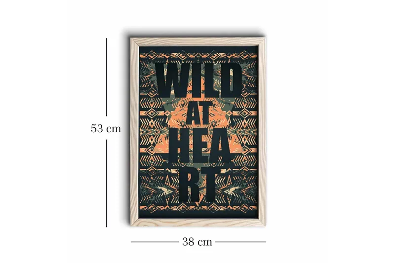 Veggdekorasjon MDF Bilde - Innredning - Bilder & kunst - Lerretsbilder