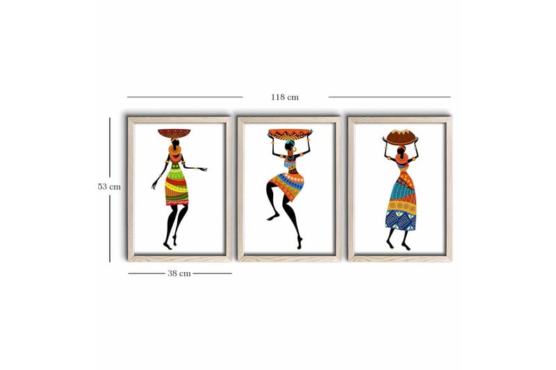 Veggdekorasjon MDF Bilde - Innredning - Bilder & kunst - Lerretsbilder