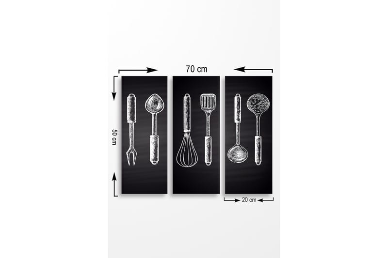 Veggdekorasjon MDF Bilde - Innredning - Bilder & kunst - Lerretsbilder